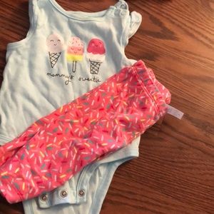 Matching outfit set
